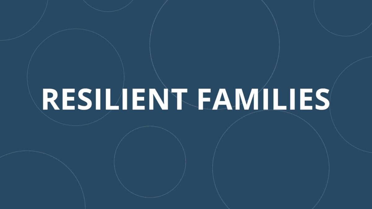resilient families – Circle of Care